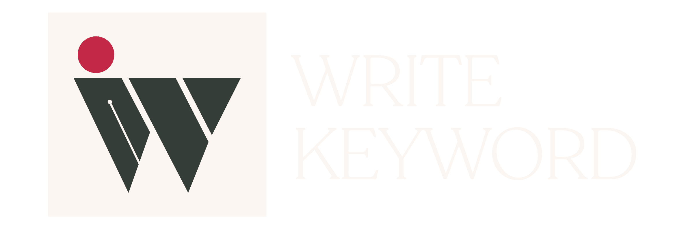 write keyword logo