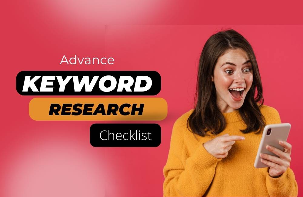 Advanced Keyword research checklist